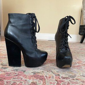 Shellys London Komendova-97 platform boots - Size 38